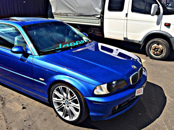 1999 BMW 3 серии 328i IV (E46), синий - вид 1