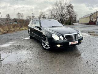 2007 Mercedes-Benz E-Класс 200 III (W211, S211) Рестайлинг, чёрный, 950000 рублей, вид 4