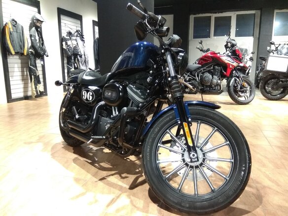 2012 Harley-Davidson Sportster 883, синий - вид 1