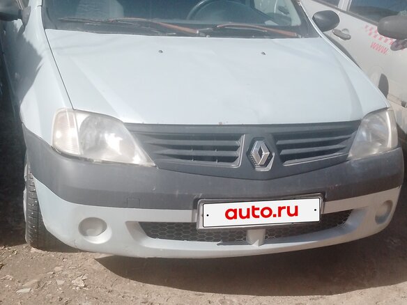 2006 Renault Logan I, серый, 315000 рублей - вид 1