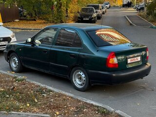 2002 Hyundai Accent II, зелёный, 160000 рублей, вид 5