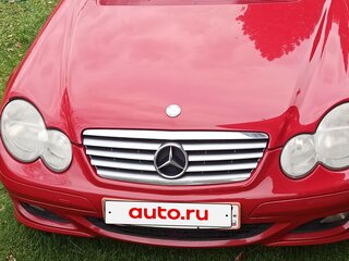 2005 Mercedes-Benz C-Класс 180 II (W203) Рестайлинг, красный, 890000 рублей, вид 2
