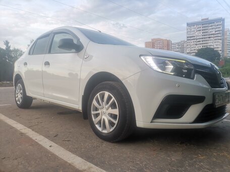2019 Renault Logan II Рестайлинг, белый, 966669 рублей, вид 5