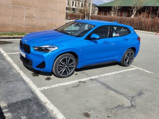 2021 BMW X2 xDrive18d I (F39), синий, 3550000 рублей, вид 3