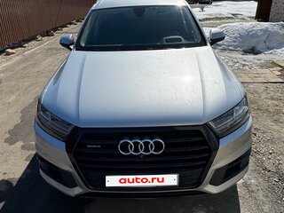 2017 Audi Q7 II (4M), серебристый, 4250000 рублей, вид 5
