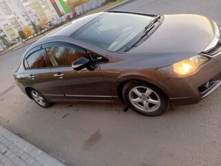 2009 Honda Civic Hybrid VIII Рестайлинг, коричневый, 790000 рублей, вид 2