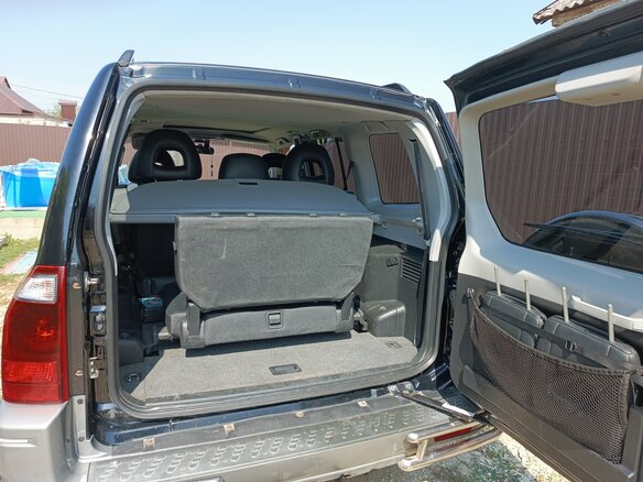 2004 Mitsubishi Pajero III Рестайлинг, чёрный, 1100000 рублей - вид 12