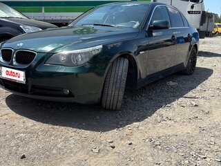 2004 BMW 5 серии 520i V (E60/E61), зелёный, 1300000 рублей, вид 2