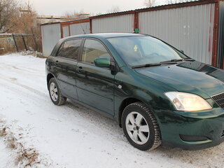 2003 Toyota Corolla IX (E120, E130) Рестайлинг, зелёный, 600000 рублей, вид 3
