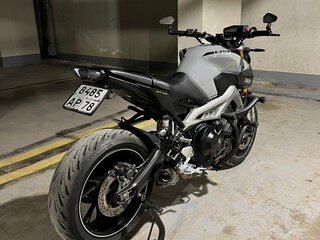 2014 Yamaha MT-09 (FZ-09), серый, 740000 рублей, вид 5