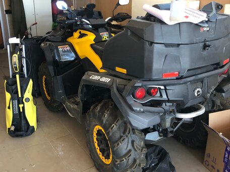 2014 BRP Can-Am Outlander 1000, жёлтый, 1500000 рублей, вид 2