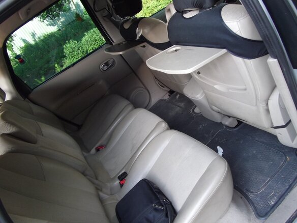 2004 Renault Scenic II, красный, 400000 рублей - вид 5