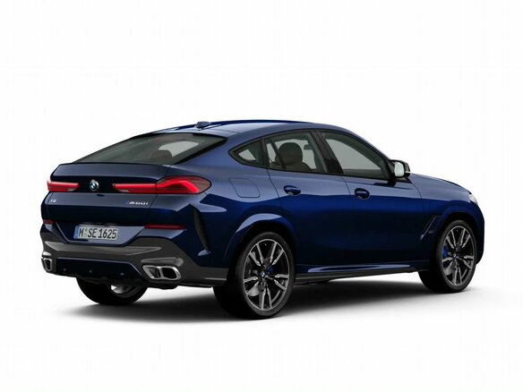 2025 BMW X6 40d III (G06) Рестайлинг, синий, 16990000 рублей - вид 5