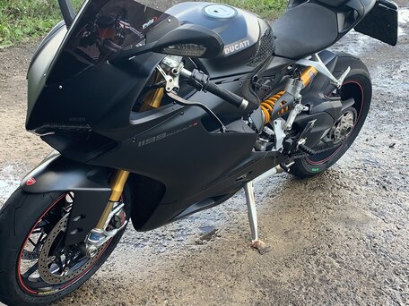 2014 Ducati 1199 Panigale, чёрный, 1450000 рублей, вид 4
