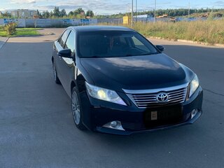 2012 Toyota Camry VII (XV50), чёрный, 1750000 рублей, вид 2