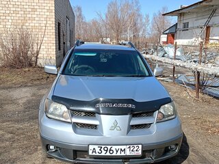 2004 Mitsubishi Airtrek Sport Gear I Рестайлинг, серый, 680000 рублей, вид 2
