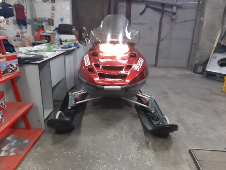 2005 Polaris 550 Trail Touring, пурпурный, 550000 рублей, вид 1