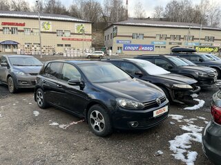 2011 Volkswagen Golf VI, чёрный, 900000 рублей, вид 3