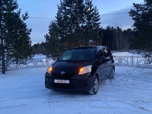2009 Toyota Passo Sette, чёрный, 810000 рублей - вид 2
