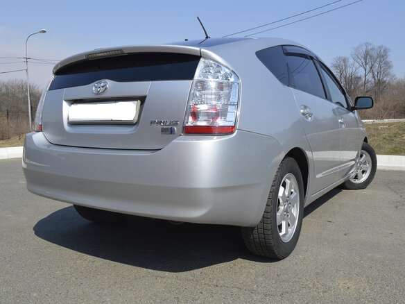 2010 Toyota Prius, серебристый - вид 19