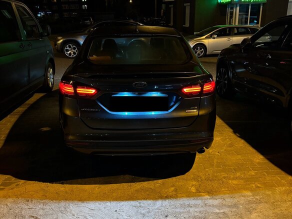 2014 Ford Fusion (North America) II, серый, 1089000 рублей - вид 3
