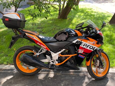 2013 Honda CBR 250R, оранжевый, 350000 рублей, вид 4