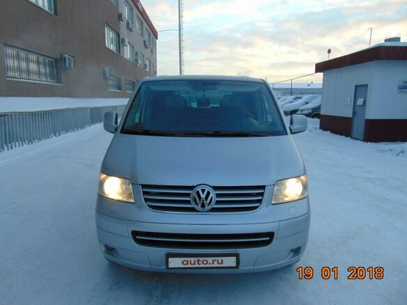 2007 Volkswagen Multivan T5, серебристый