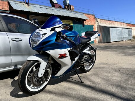 2011 Suzuki GSX-R 750, синий, 700000 рублей, вид 4