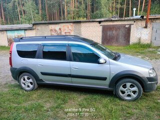 2017 Lada (ВАЗ) Largus Cross I, серебристый, 950000 рублей, вид 3