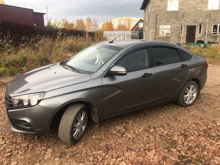 2016 Lada (ВАЗ) Vesta I, серый, 750000 рублей, вид 4