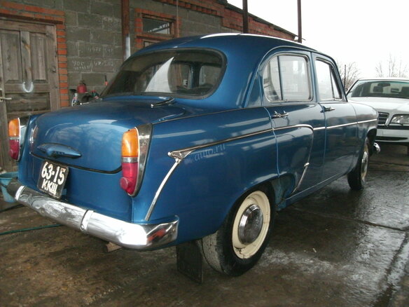1963 Москвич 403, голубой - вид 7