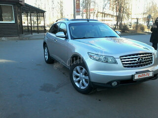 2005 Infiniti FX35 I (S50), серебристый, 1320000 рублей, вид 2