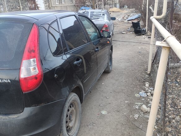 2011 Lada (ВАЗ) Kalina I, чёрный, 317000 рублей - вид 1
