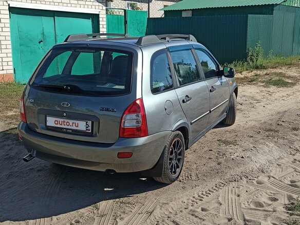 2010 Lada (ВАЗ) Kalina I, серый, 430000 рублей - вид 6