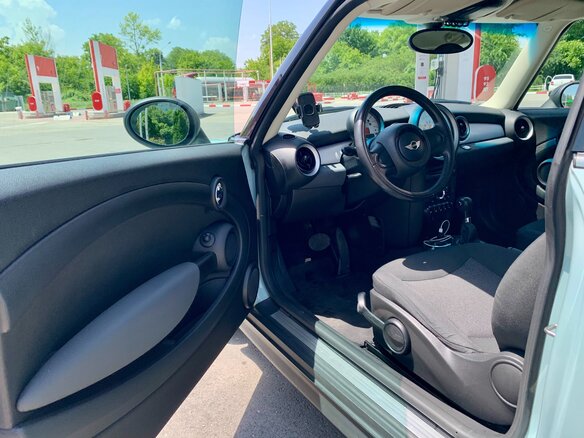 2011 Mini Hatch One II (R56) Рестайлинг, голубой, 1050000 рублей - вид 6