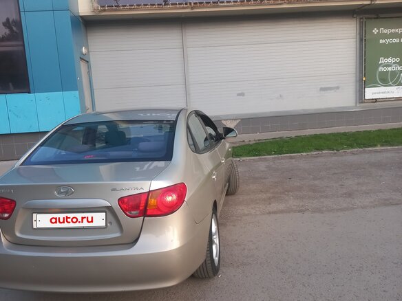 2007 Hyundai Elantra IV (HD), бежевый, 495000 рублей - вид 3