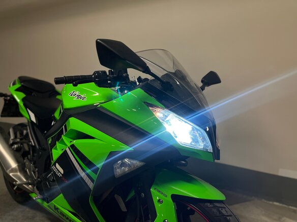 2014 Kawasaki Ninja 250R, зелёный, 395000 рублей - вид 6