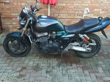 1998 Honda CB 1300, зелёный, 385000 рублей, вид 1