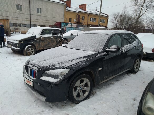 2010 BMW X1 20d I (E84), чёрный