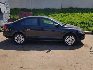 2014 Volkswagen Jetta VI Рестайлинг, чёрный, 832068 рублей, вид 4