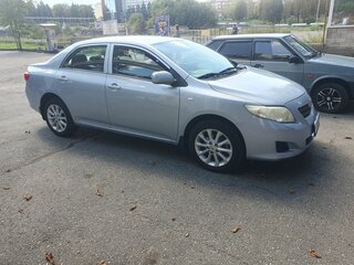 2008 Toyota Corolla X (E140, E150), голубой, 700000 рублей, вид 3