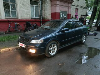2002 Opel Astra G, синий, 250000 рублей, вид 1