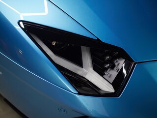 2018 Lamborghini Aventador I Рестайлинг, голубой, 33500000 рублей, вид 2