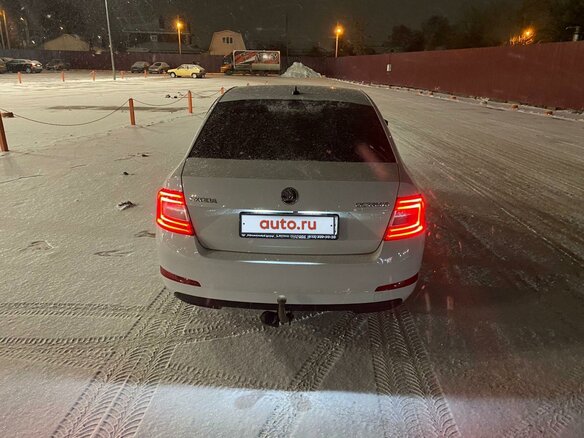 2016 Skoda Octavia III (A7), белый
