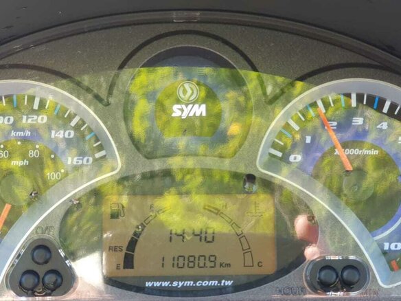 2011 Sym GTS 300, чёрный, 300000 рублей - вид 26