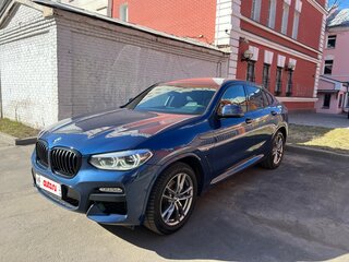 2019 BMW X4 20d II (G02), синий, 4800000 рублей, вид 1