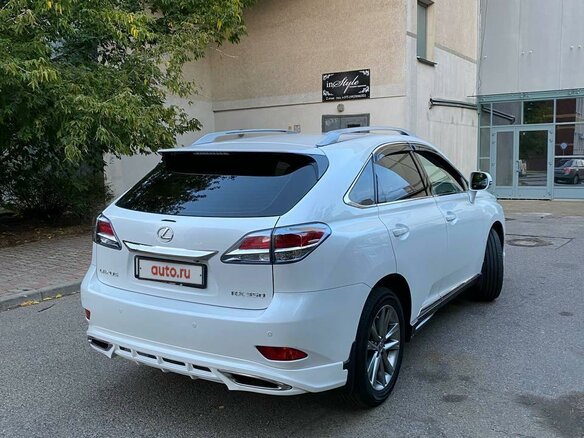 2015 Lexus RX 350 III Рестайлинг, белый, 3700000 рублей - вид 4