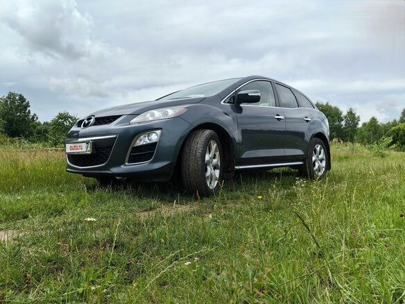 2011 Mazda CX-7 I Рестайлинг, серый, 949000 рублей - вид 4