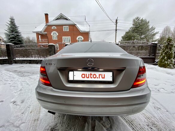 2011 Mercedes-Benz C-Класс 180 BlueEFFICIENCY III (W204) Рестайлинг, серебристый - вид 7