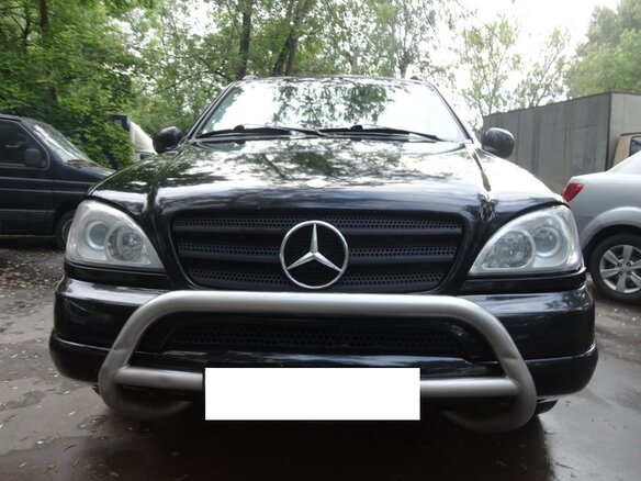 1999 Mercedes-Benz M-Класс 320 I (W163), чёрный - вид 7